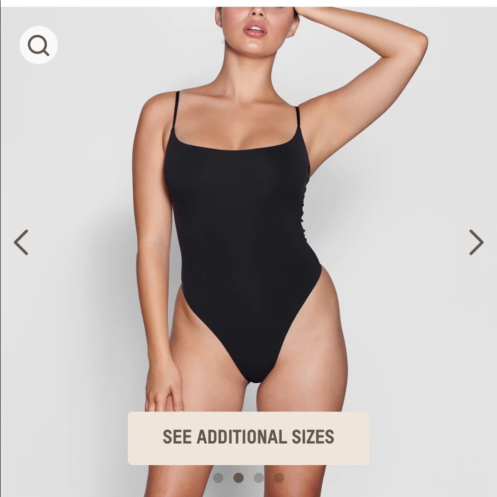 SKIMS FITS EVERYBODY CAMI BODYSUIT SIZE SMALL